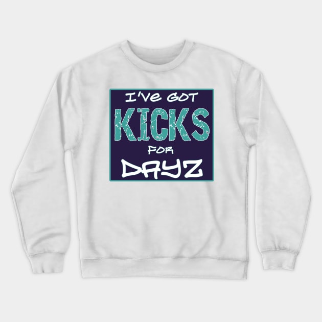 I've Got Kicks for Dayz - Grape 5's - Sneaker Head Premium Crewneck Sweatshirt by Mr.TrendSetter